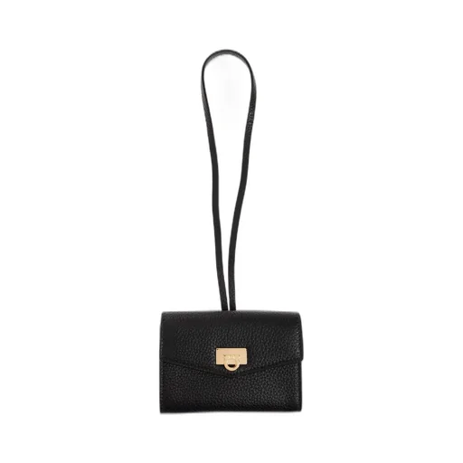 Wallet With Turn-Lock Closure