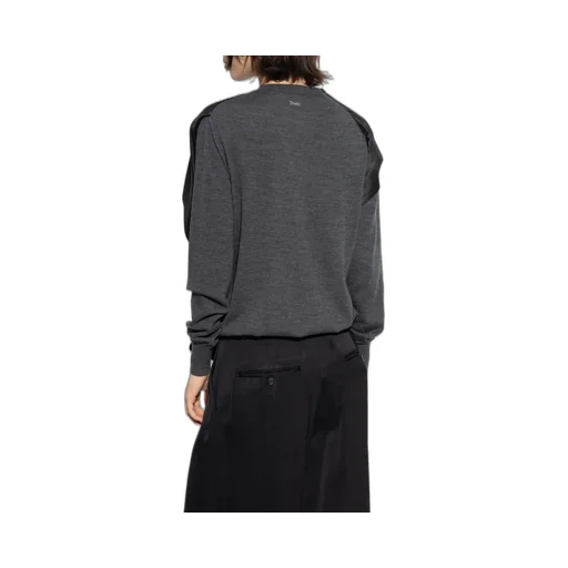 Asymmetric Draped Sweater