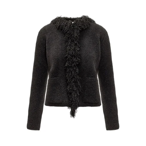 Fringed Bouclé Jacket
