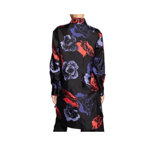 Floral Print Shirt Dress