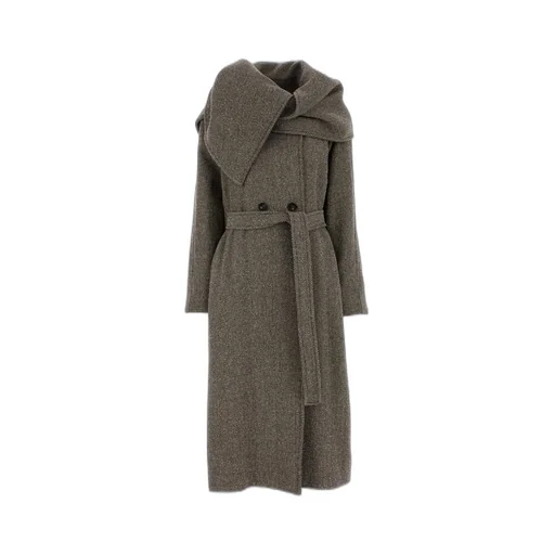 Maxi Coat With Shawl Collar