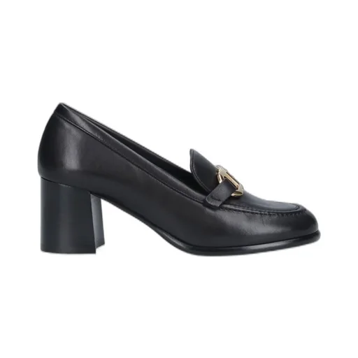 Block Heel Loafers