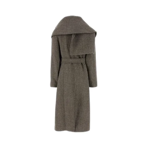 Maxi Coat With Shawl Collar