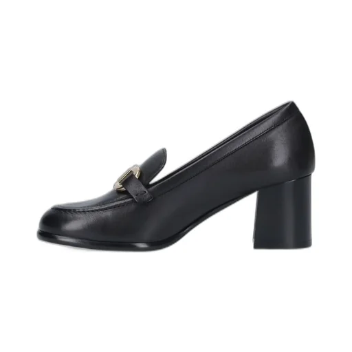 Block Heel Loafers