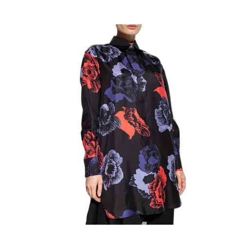Floral Print Shirt Dress