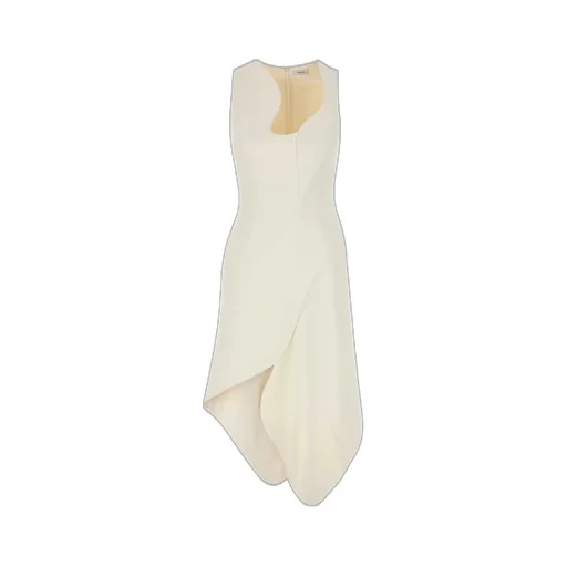 Asymmetric Midi Dress