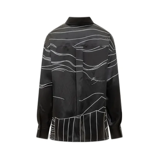 Printed Silk Shirt