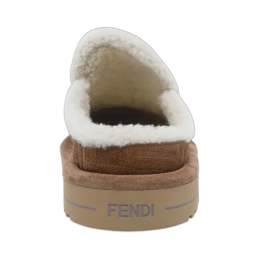 Shearling-Lined Mules