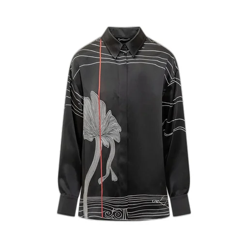 Printed Silk Shirt