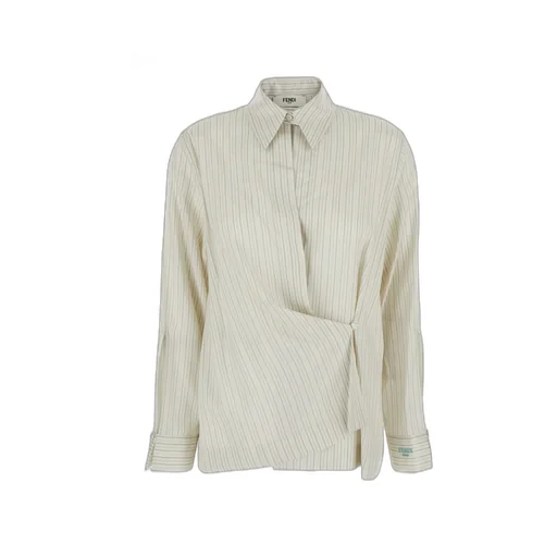 Striped Wrap Shirt