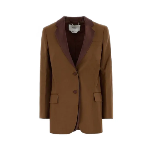 Two-Tone Lapel Blazer