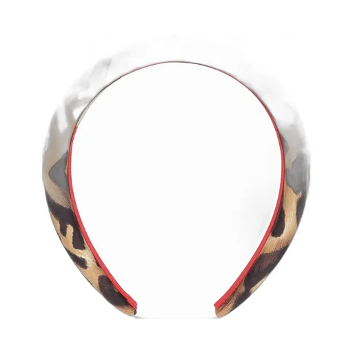 Padded Leopard Print Headband