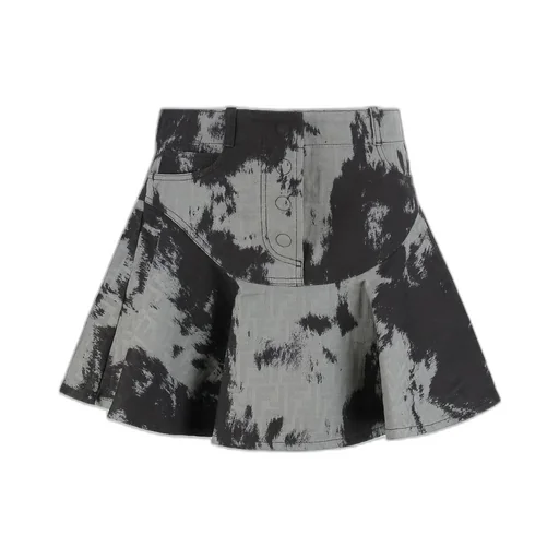 Flared Mini Skirt