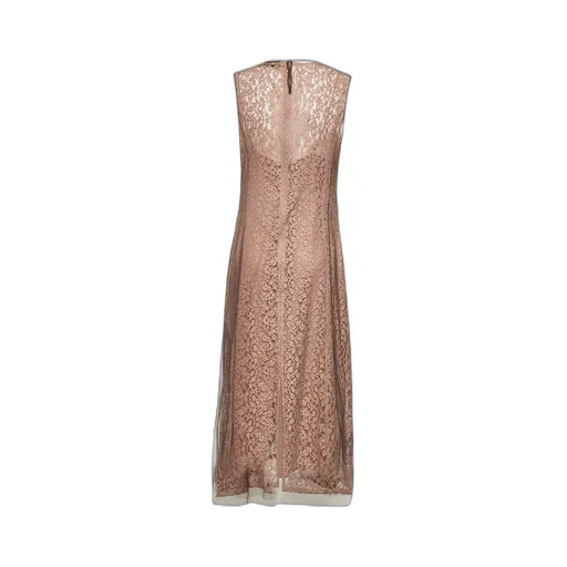 Sleeveless Lace Maxi Dress