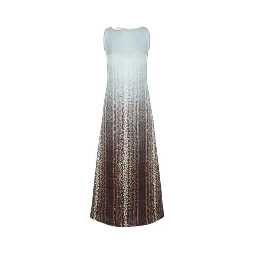 Sleeveless Ombre Maxi Dress