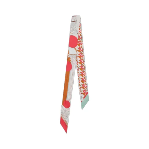 Printed Silk Twill Scarf