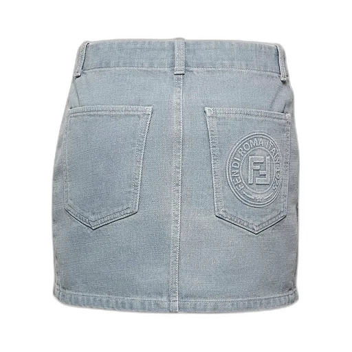 Denim Mini Skirt