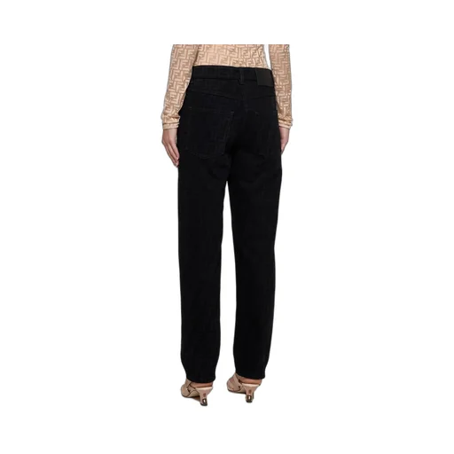 Monogrammed Straight Leg Jeans