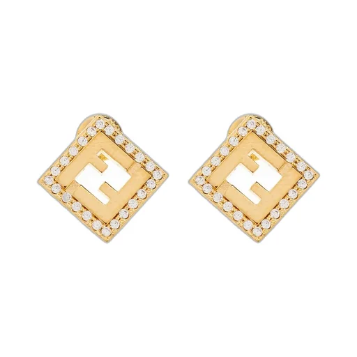 Diamond Ff Earrings