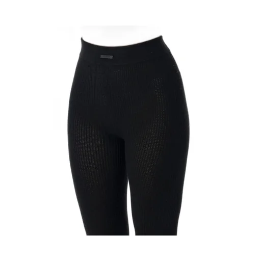 High-Waisted Ribbed Knit Leggings