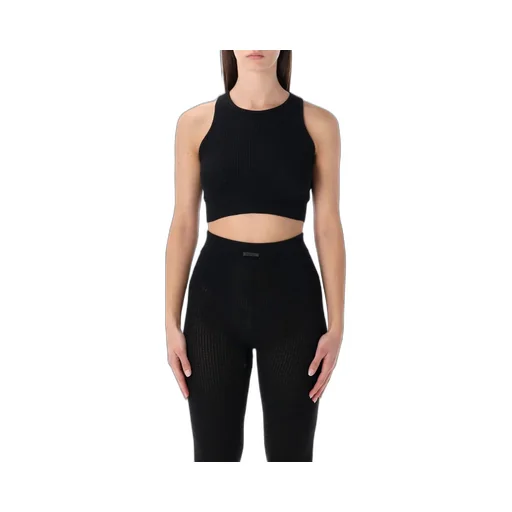 Ribbed Knit Crop Top