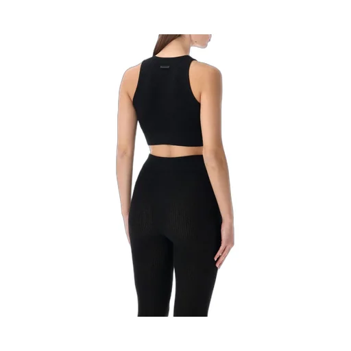 Ribbed Knit Crop Top