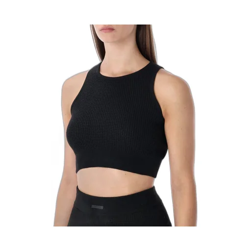 Ribbed Knit Crop Top