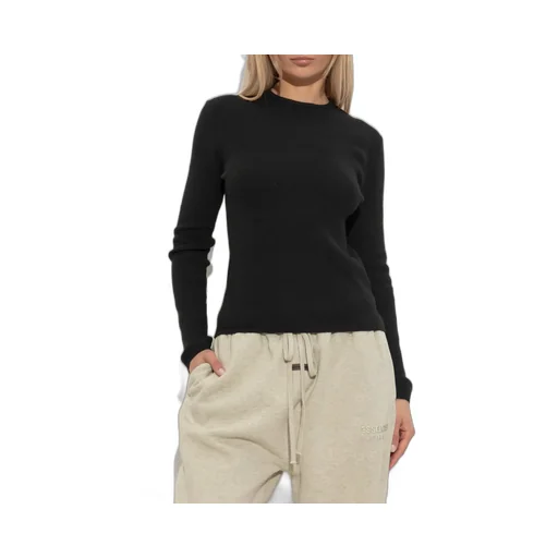 Ribbed Knit Long Sleeve Top