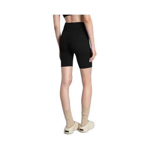 Ribbed Knit Biker Shorts