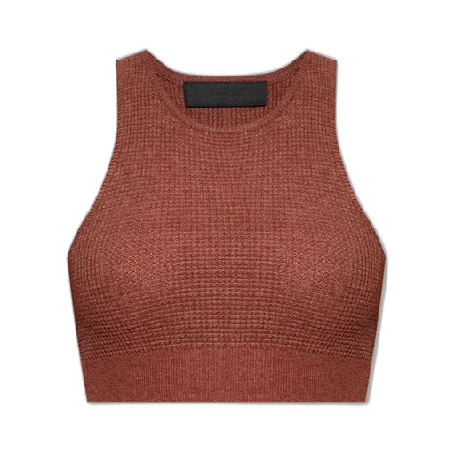 Ribbed Knit Crop Top