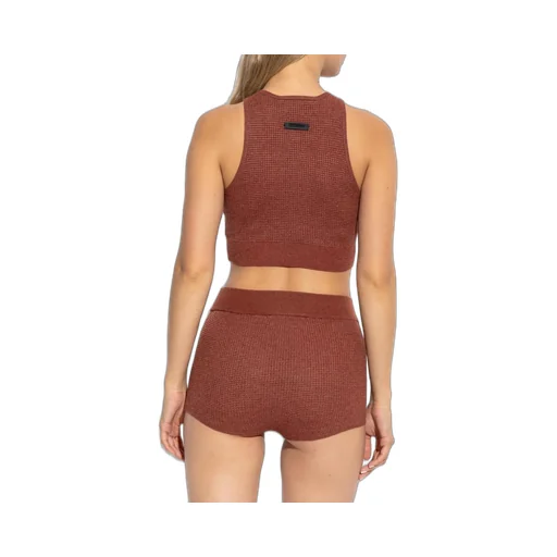 Ribbed Knit Crop Top