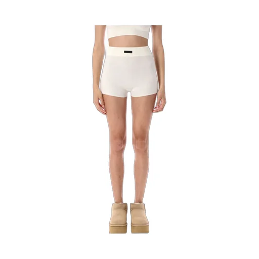 Ribbed Knit Shorts