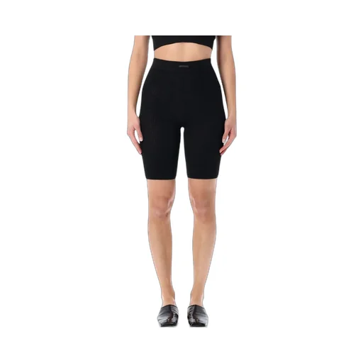 High-Waisted Knit Shorts