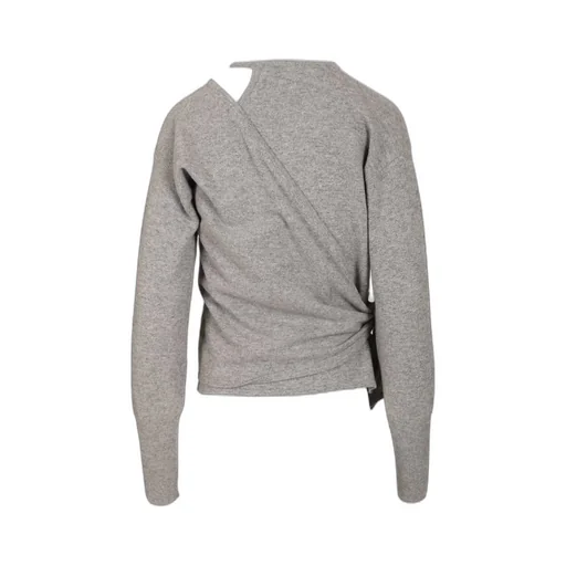 Asymmetric Wrap Sweater