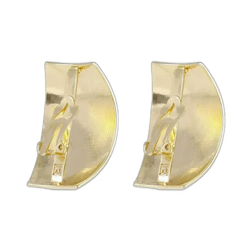 Curved Hoop Earrings