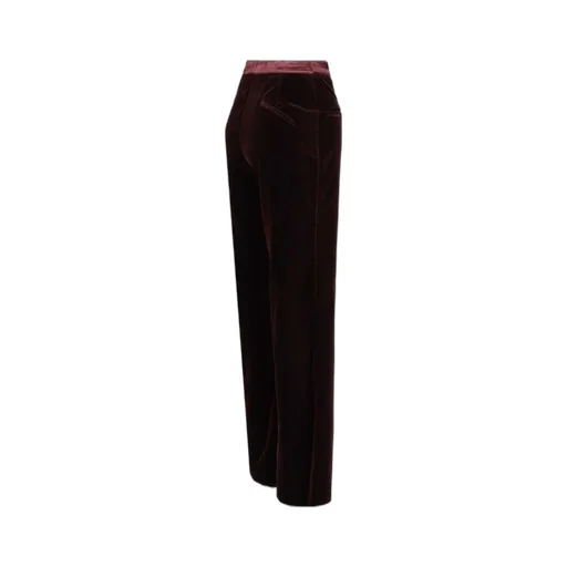 Flared Velvet Trousers