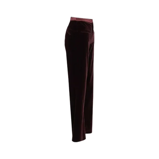 Flared Velvet Trousers