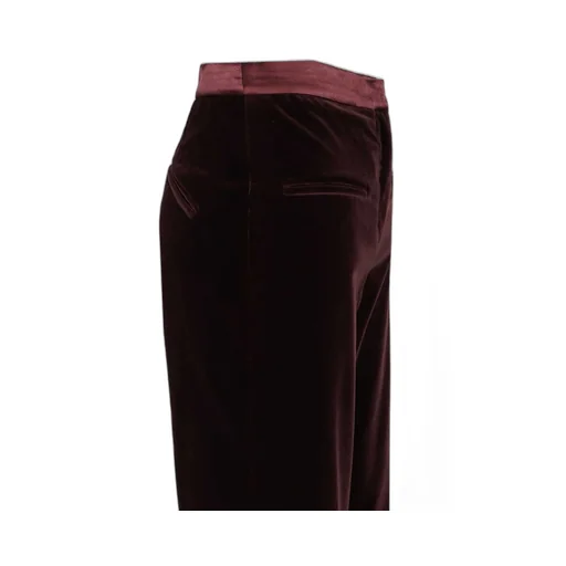 Flared Velvet Trousers