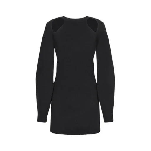 Cut-Out Knit Dress