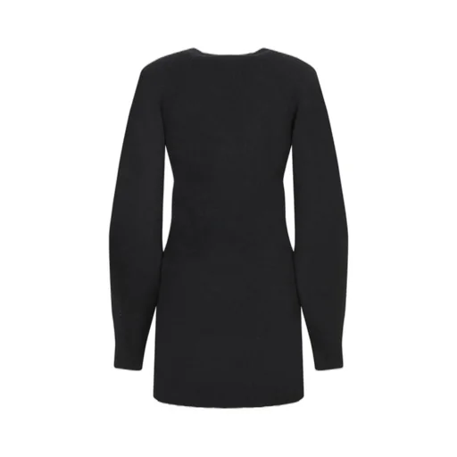Cut-Out Knit Dress