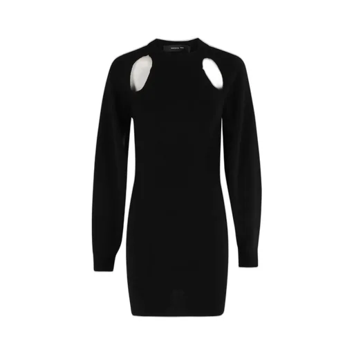 Knit Dress With Cut-Outs