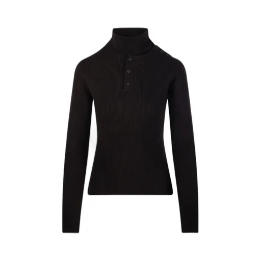 Ribbed Turtleneck Sweater