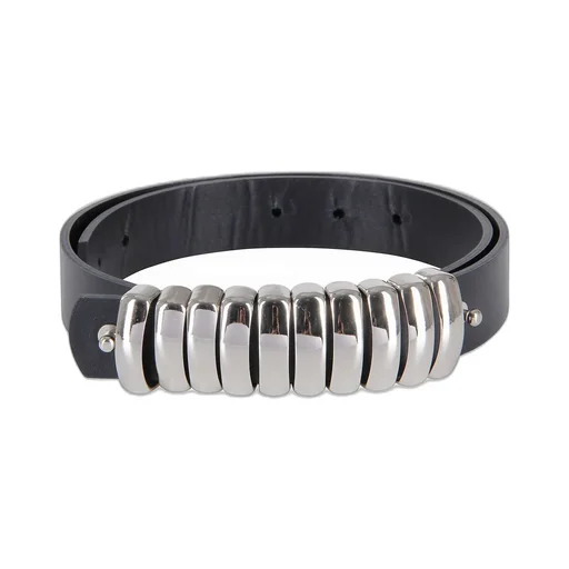 Belt With Metal Rings