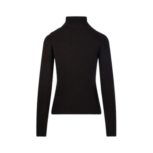 Ribbed Turtleneck Sweater
