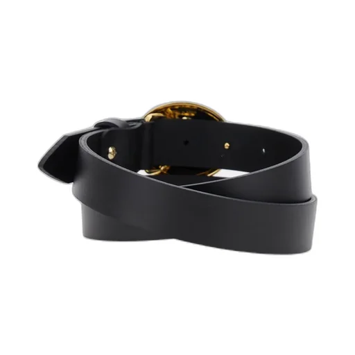 Belt With Round Buckle