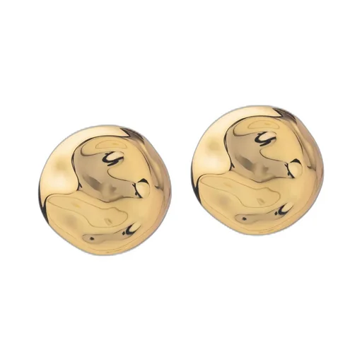 Hammered Dome Earrings