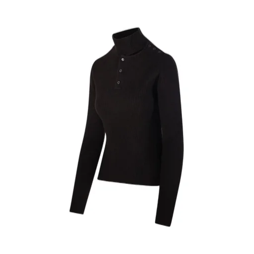 Ribbed Turtleneck Sweater