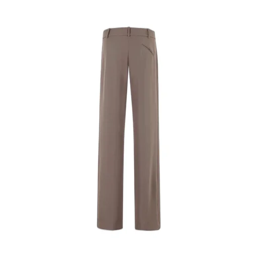 Pleated Wide-Leg Trousers