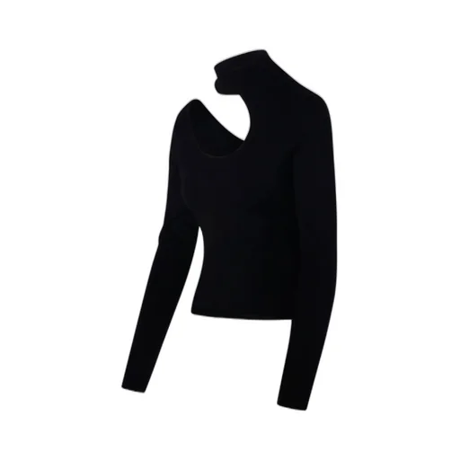Cutout Long Sleeve Top