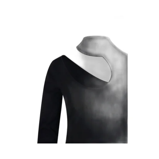 Cutout Long Sleeve Top